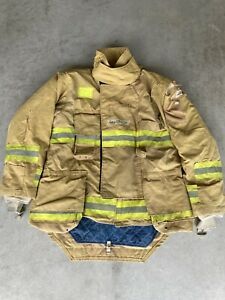 Firefighter Honeywell Morning Pride Turnout Bunker Coat 46 Chest X 34 Length Use