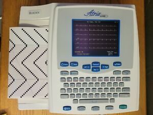Burdick Atria 6100 ECG Machine, Interpretive, Good Working Condition