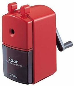 Karujimu-ki manual pencil-cutting device Soar Red CS-103-R