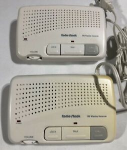 Set of 2 Radio Shack 43-486 FM Wireless Intercoms