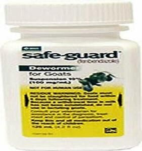 Merck Safeguard Goat Dewormer, 125ml 4.23 Fl Oz (Pack of 1)