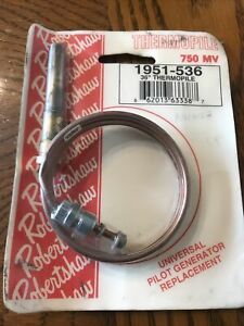 Robertshaw 1951-536 Thermopile Coaxial Type 36&#034; 250-750 Millivolts MV