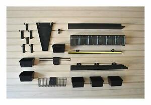 Work Center Kit for Garage Slatwall Panel Tool Organization