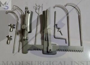 Cooley Cosgrove Mitral Valve Heart Retractor Complete Set Cardiovascular