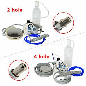 Dentist x Dental Portable Turbine Unit 2/4Holes Tube w/ Syringe Bottle YB-Z