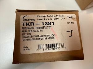 Barber Colman TKR-1381  Pneumatic Thermostat