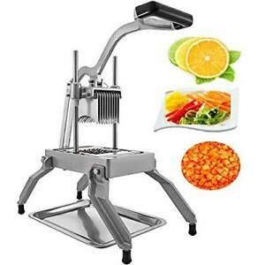 Happybuy Commercial Vegetable Fruit Dicer 3/16&#034; Blade Onion Cutter Heavy Duty...