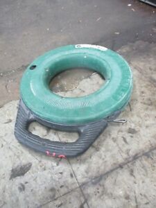 GREENLEE  STEEL FISH TAPE  100&#039; x 1/4&#034; w/ EYE FTS438W