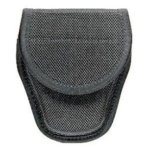 Bianchi 19211 Black AccuMold Handcuff Case Tri-Hinged 2.25&#034; Belt Slot