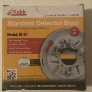 KIDDE KI-SB - STANDARD DETECTOR MOUNTING BASE NEW