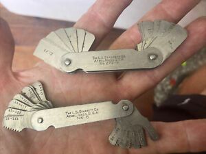 Starrett No. 272B METRIC Fillet and Radius Gage &amp; No. 6
