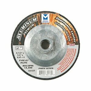 Mercer Industries 627070 Type 27 Grinding Wheel for Aluminum and Other Non-Fe...