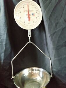 Cardinal Detecto MCS-20DF 20 lb. Cap. Hanging Market Produce Deli Fish Scale