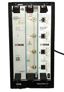 IXIA WAVETEST 22 CHASSIS with Management module + WBE 1604 + AXM 802.11