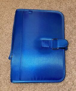 Planner Organizer Binder, Blue - Perfect for Travel
