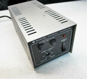 Sanyo VCC 3700 Color CCTV Camera Adaptor - AUCTION