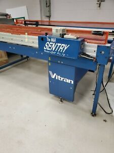 Screen printing UV dryer Vitran 54&#034; with conveyor and Sentry take-off
