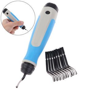 High speed steel deburring burr blade scraper burr handle tool for metal w_chVV