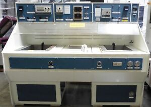 G176916 Polycraft Products 3-Sink Wet-Bench w/ 2 Branson EMA50-24 Generators