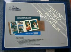 New Pioneer Deluxe Jumbo 20 Page 14&#039;&#039;x11&#039;&#039; Art Photo Album- 14x11 Large