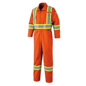 PIONEER V254035T-60 Talls FR Coverall,Orange,60,7 oz.