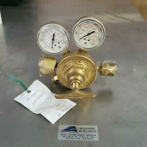 VICTOR SR 450 SINGLE HD REGULATOR OXYGEN 5 TO 125 PSI 3000 PSI INLET