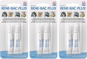 PetAg Bene-Bac Plus Pet Gel - FOS  Probiotics Gel Supplement with Naturally Occ