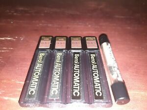 Vintage 4 Tube Berol Automatic Lead 0.5mm HB 60mm and 3-Eraser tube FREE SHIP