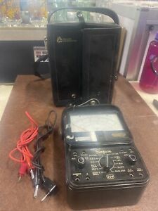 Vtg. Triplett SIMPSON 260 SERIES 5 .VOLT OHM MILLIAMMETER VOM AS IS - UNTESTED