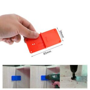 35mm &amp; 40mm Hinge Hole Drilling Guide Hing Installation Jig Door Cabinet Tool