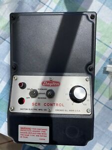 SCR Dayton motor controller model 4Z829