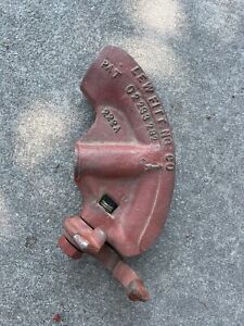 Vintage LEW FITTING CO. CHICAGO No. 222A  1/2&#034; &amp; 3/4&#034; EMT Bender Head Cast Iron