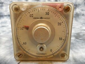 GE CR122E1056B02 Pneumatic Time Delay 115V 60Cy 0-16Sec.