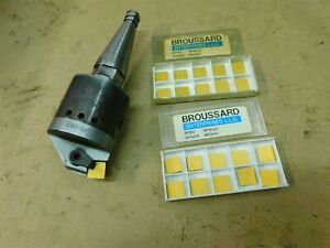 Criterian Boring Head CB2-BD 2 Moore Jig Borer Arbor 20 Broussard SPG422 Inserts