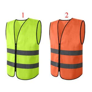 Reflective Safety Vest, Bright Construction Vest with Reflective Strips,