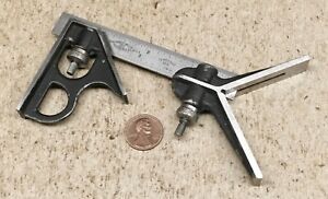 4” BROWN AND SHARPE TEMPERED NO.4 COMBINATION SQUARE WITH CENTER HEAD
