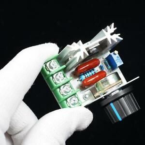 2000W AC 50-220V 25A Adjustable Motor Speed Controller Voltage Regulator PYJF2