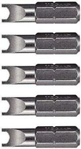 VEGA Spanner Insert Bits, Professional Grade 1/4&#034; Hex Shank #14 1&#034; (Pack of 5)