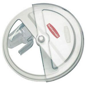 RUBBERMAID COMMERCIAL PRODUCTS FG9G7800WHT Bulk Ingredient Lid,Includes 4 Cup Sc