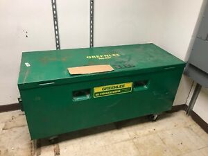 Greenlee 881 bender . With 1813 Table and lock boxes