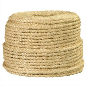 1,500&#039; 1/4&#034; 385lb Sisal Rope, Single Roll