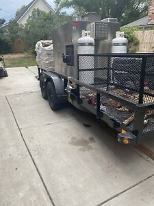 Southern Pride bbq smoker trailer