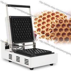 Commercial Use Nonstick Electric Honeycomb Waffle Maker Iron Machine Baker