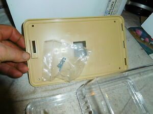 MARS Clear Plastic locking Thermostat Anti tamper cover