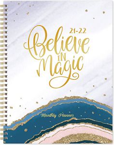 2021-2022 Monthly Daily Planner 18 Month Thick Paper Calendar Organizer Journal