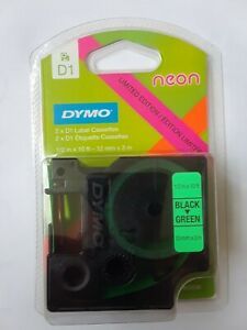 LIMITED EDITION NEON DYMO D1 LABEL CARTRIDGES