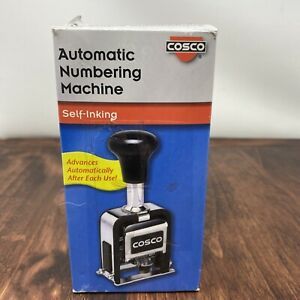 Cosco Automatic Numbering Machine, 6-Digits - Self Inking