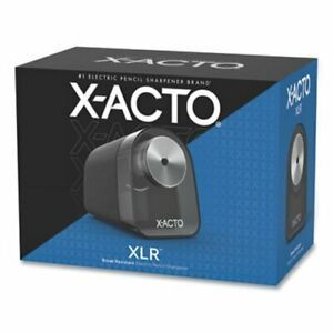X-acto XLR Office Electric Pencil Sharpener, Charcoal Black (EPI1818X)