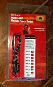 Multi-Light Electric Fence Tester: Measures Voltage Along Fence- Item #RSVT8-AFW