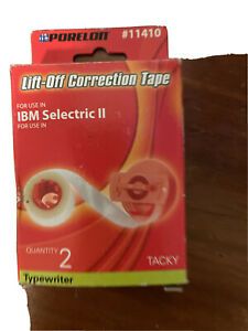 Lift-Off Correction Tape for IBM Selectric Ii -Please Read